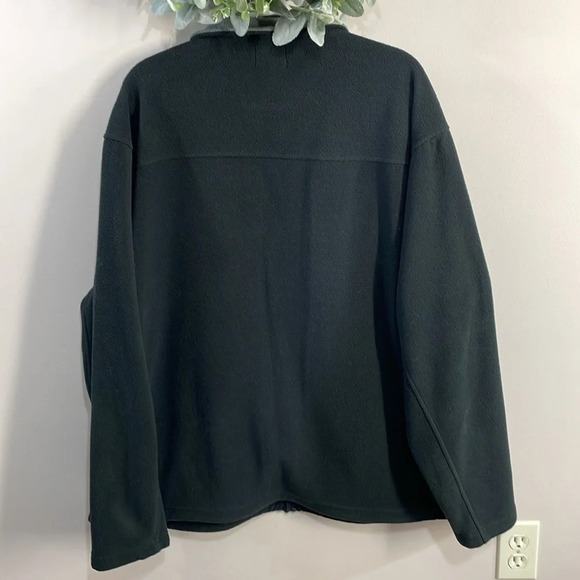 Bass Pro Shops Full Zip Fleece Jacket Black 2XL - Picture 2 of 16